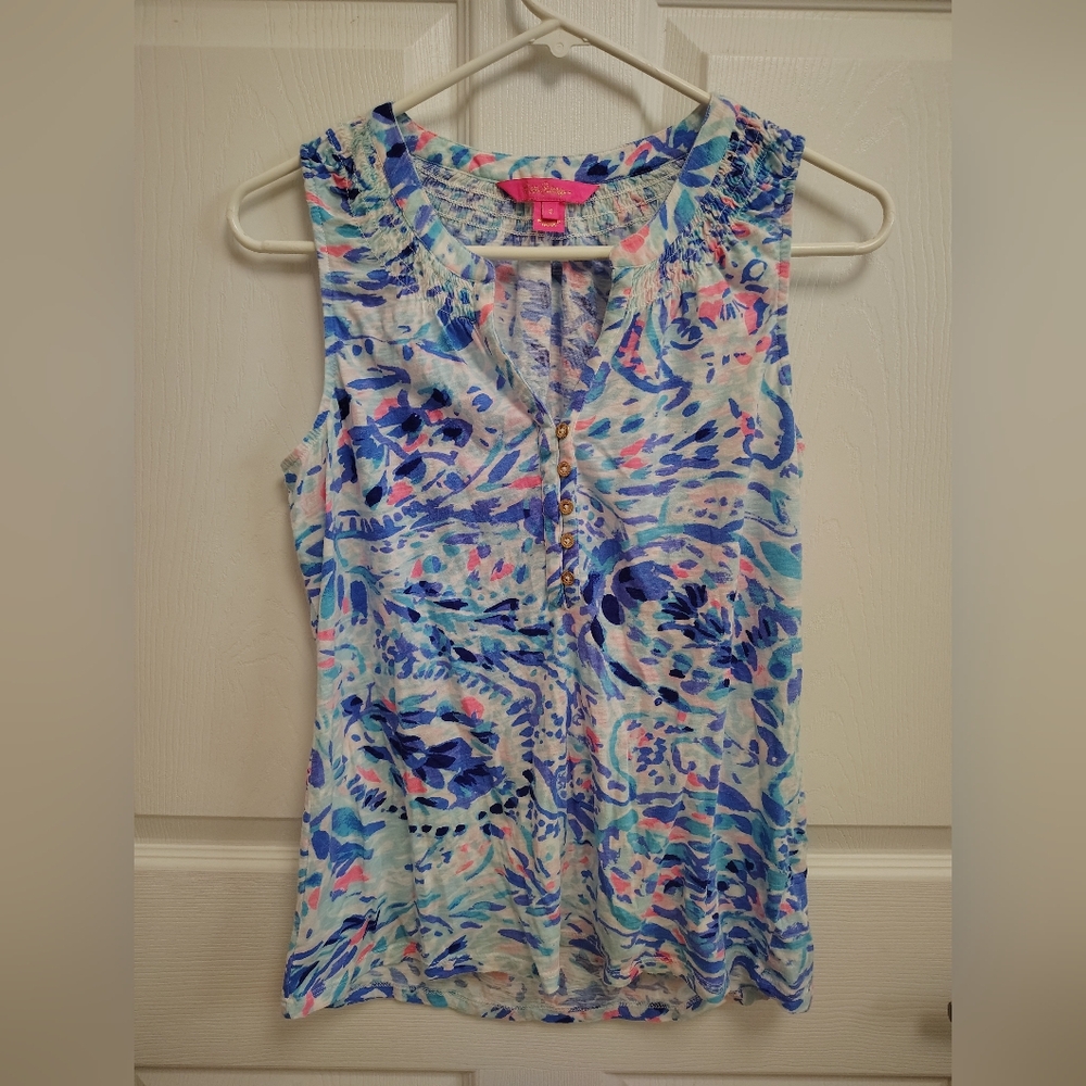 Lilly Pulitzer Colorful Women's Tank Top